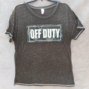 Off duty graphic t-shirt